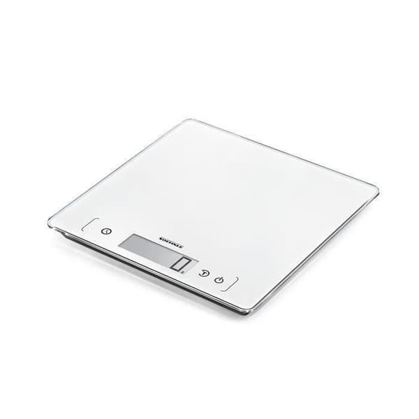 SOEHNLE Sida Comfort 400 elektronisk köksvåg - 10 kg / 1 g - Vit