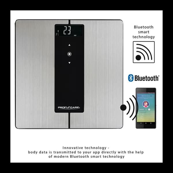 ProfiCare 9in1 diagnostisk våg med Bluetooth PC-PW 3008 BT U