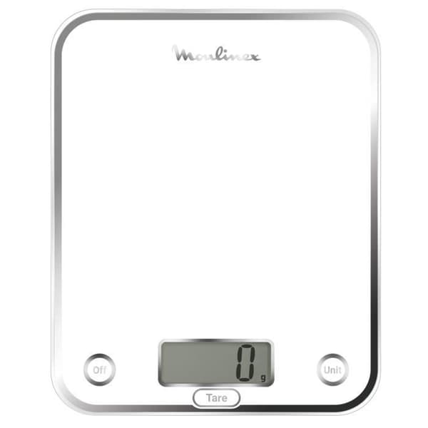 Elektronisk köksvåg MOULINEX 991 - Vit - 5 kg - Avdelning 1g