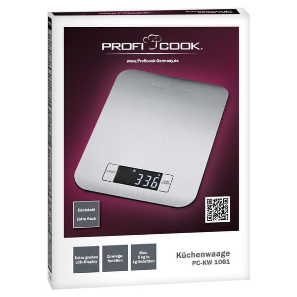 ProfiCook Köksvåg PC-KW 1061 5 kg