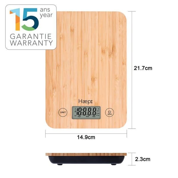 Balans kulinarisk elektronisk Haepi - Hi-Bamboo