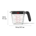 Miniatyrbild 2 av 4: Måttglas - mätverktyg - sked - köksprovbricka Oxo - 11397100UK - Good Grips måttglas 500 ML med lock