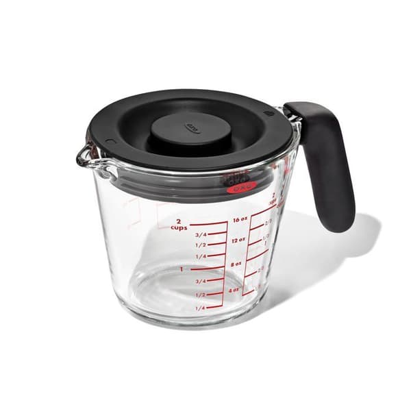 Måttglas - mätverktyg - sked - köksprovbricka Oxo - 11397100UK - Good Grips måttglas 500 ML med lock