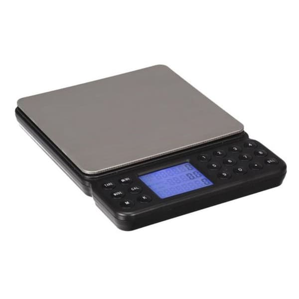 Perel Digital Räknevåg 2 kg Grå