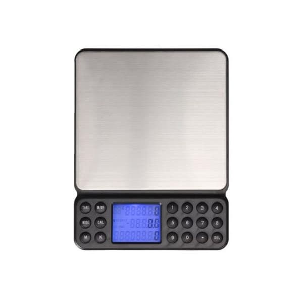 Perel Digital Räknevåg 2 kg Grå