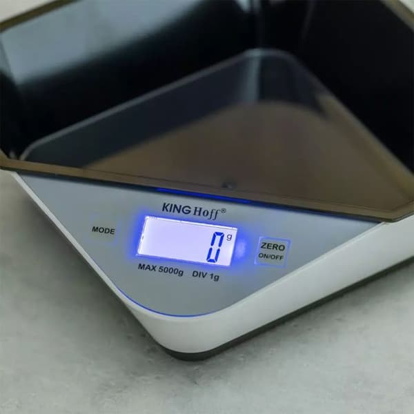 ELEKTRONISK KÖKSVIKT MED SKÅL KINGHOFF KH-1826