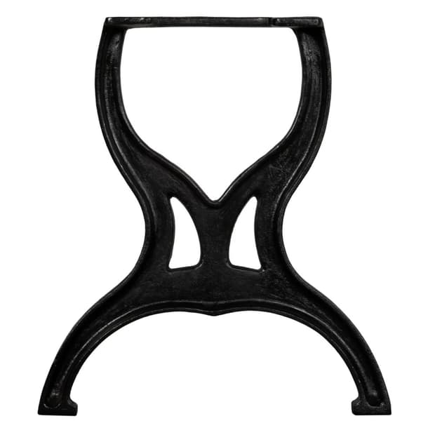 vidaXL Benkben 2 stk X-ramme støpejern