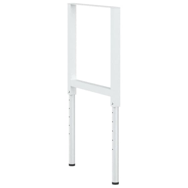 vidaXL stel til arbejdsbænk 2 stk. 55x(69-95,5) cm metal grå