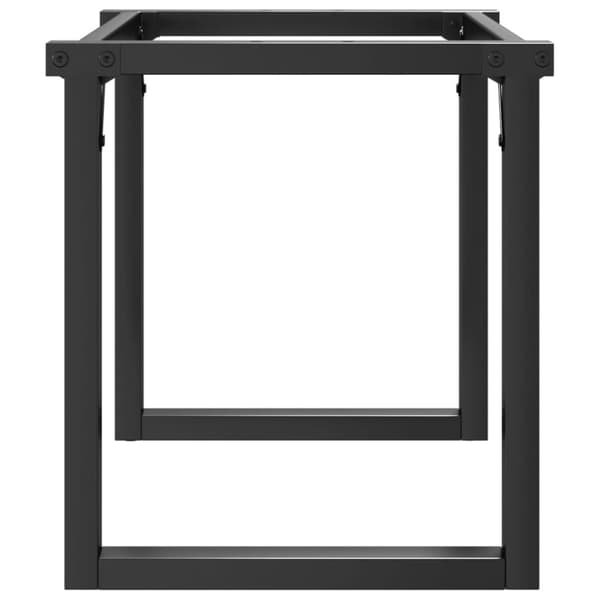 vidaXL bordben til sofabord 90x40x43 cm O-stel støbejern