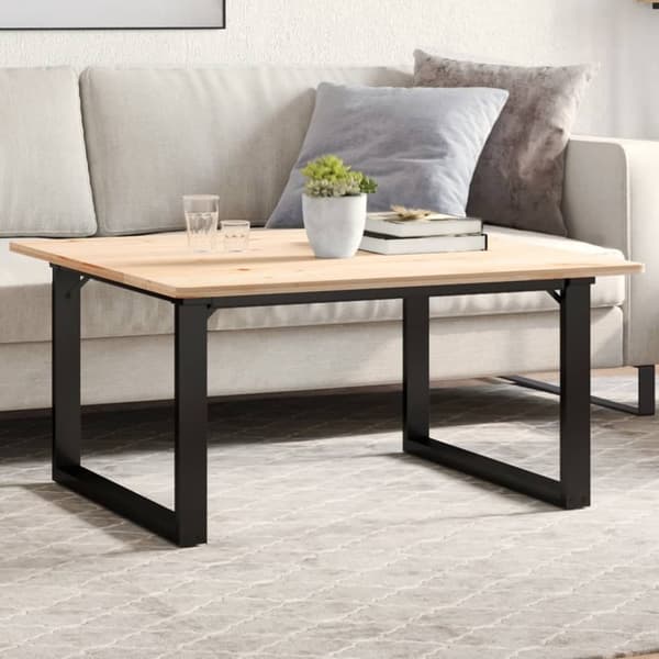 vidaXL Sohvapöydän jalat O-muoto 70x60x43 cm terästä