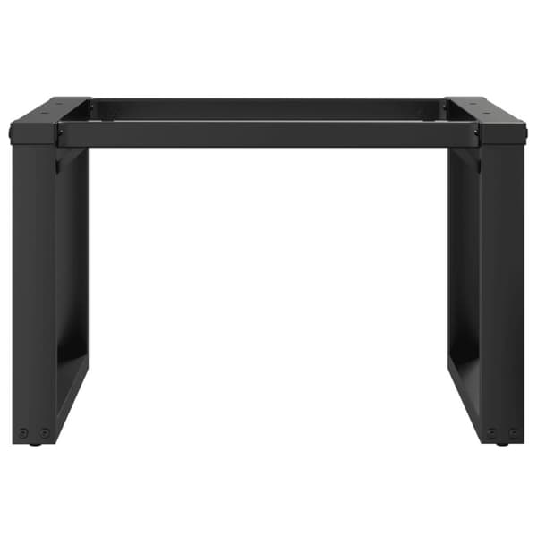 vidaXL Bordsben för soffbord O-ram 60x40x38 cm gjutjärn