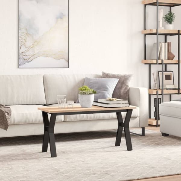 vidaXL Sohvapöydän jalat Y-muoto 90x30x43 cm terästä