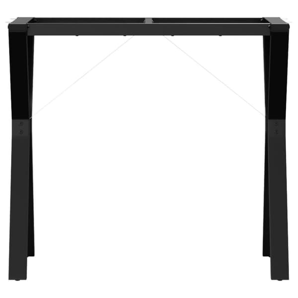 vidaXL Bordsben för matbord Y-ram 80x40x73 cm gjutjärn