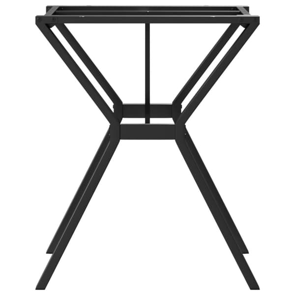 vidaXL Ruokapöydän jalat Y-muoto 60x60x73 cm terästä
