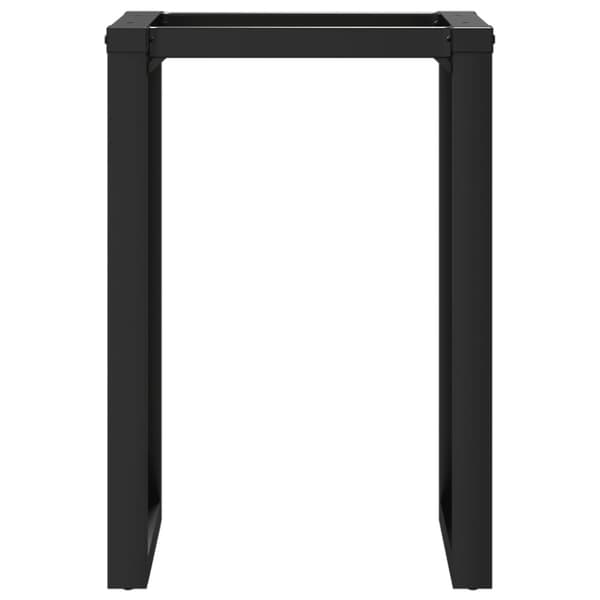 vidaXL Bordsben för matbord O-ram 60x40x73 cm gjutjärn