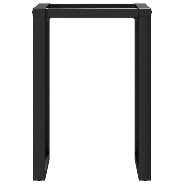 vidaXL Bordsben för matbord O-ram 50x40x73 cm gjutjärn