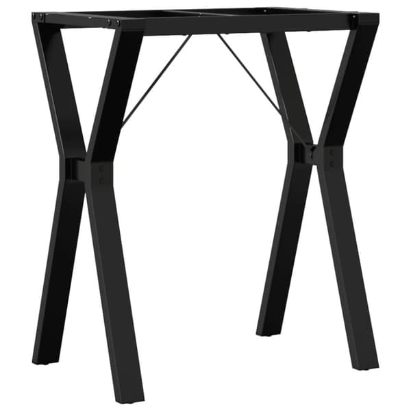 vidaXL Ruokapöydän jalat Y-muoto 60x40x73 cm terästä