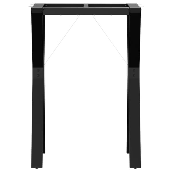 vidaXL Bordsben för matbord Y-ram 50x40x73 cm gjutjärn