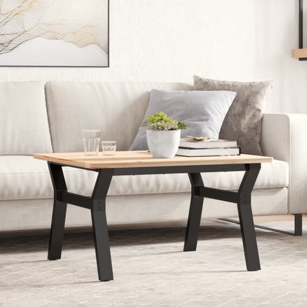vidaXL Sohvapöydän jalat Y-muoto 70x60x43 cm terästä