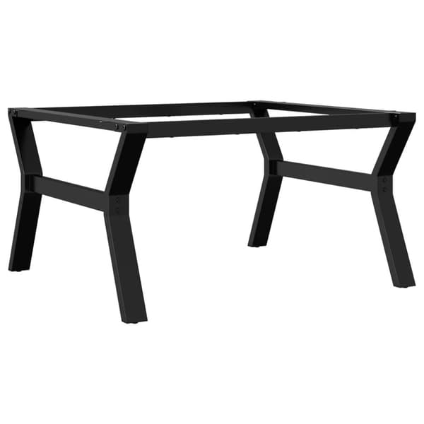 vidaXL bordben til sofabord 80x70x43 cm Y-stel støbejern