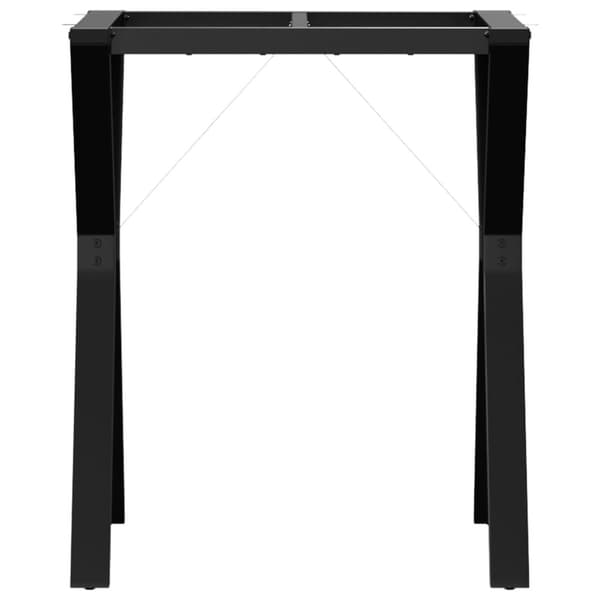 vidaXL bordben til spisebord 60x50x73 cm Y-stel støbejern