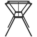 Miniatyrbilde 5 av 9: vidaXL Ben for spisebord Y-ramme 120x60x73 cm stål