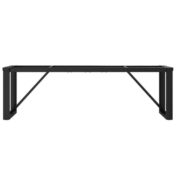 vidaXL Sohvapöydän jalat O-muoto 140x30x43 cm terästä