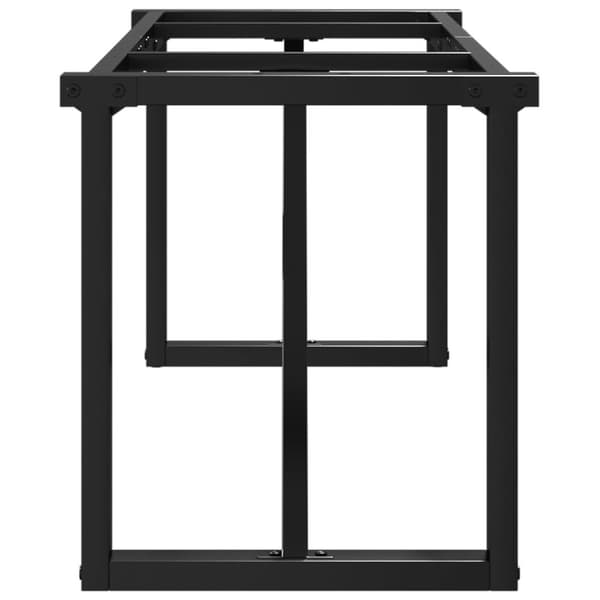 vidaXL Sohvapöydän jalat O-muoto 140x30x43 cm terästä