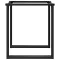 Miniatyrbilde 5 av 9: vidaXL Ben for spisebord O-ramme 70x70x73 cm stål