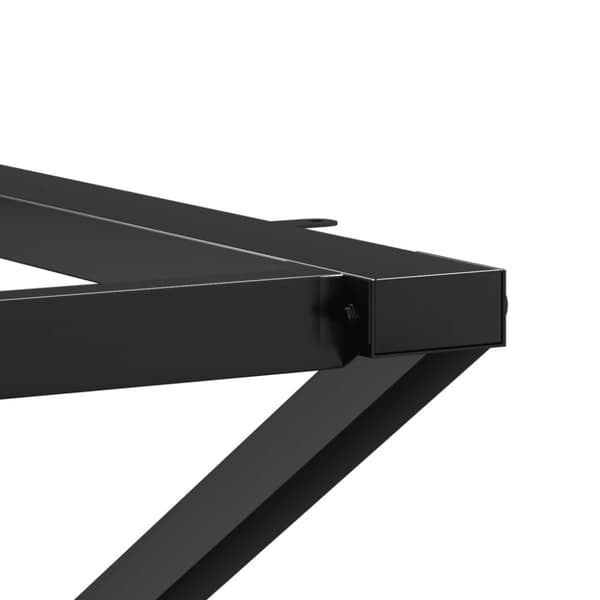 vidaXL Sohvapöydän jalat X-muoto 70x60x43 cm terästä