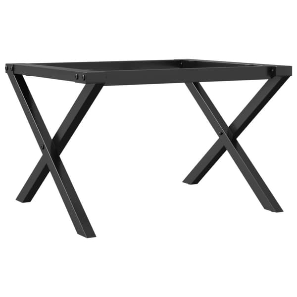 vidaXL Ben for salongbord X-ramme 50x40x38 cm stål
