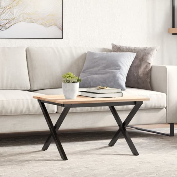 vidaXL Ben for salongbord X-ramme 50x40x38 cm stål