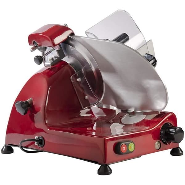 FAC - Curvy Line C250R Elektrisk matskärare - 25 cm Blad - Fast penna - Röd