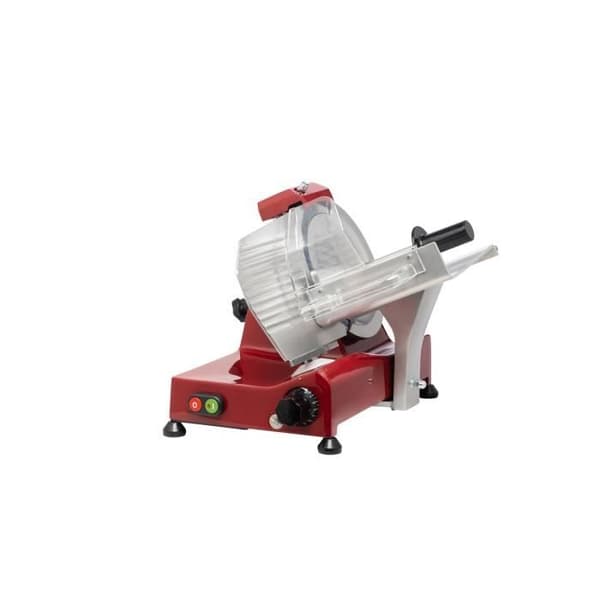 FAC Dom Line F250 E elektrisk skärmaskin - 25 cm blad - Fast skärpning - Röd