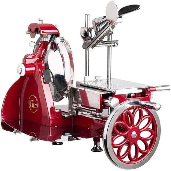FAC - Volano Curvy Line 300 Slicer - 30cm blad - Aluminiumdelar - V.Flowery - Röd