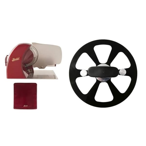 Berkel - Home Line 250 Röd + Kåpa För Slicer Röd Storlek M + Bladextraktor