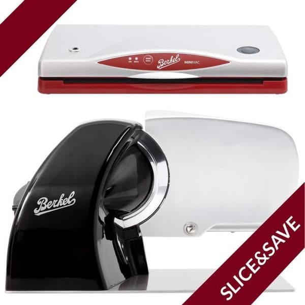 Berkel - Hemlinje 200 + Minivac-skärare - Berkel-systemet (svart)