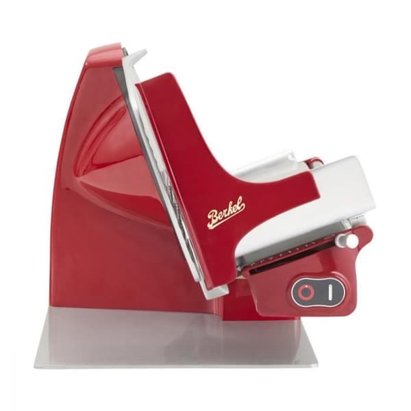 Slicer - Berkel - Home Line 250 PLUS - Röd - 0-18 mm - Blad 250 mm - 14,5 kg