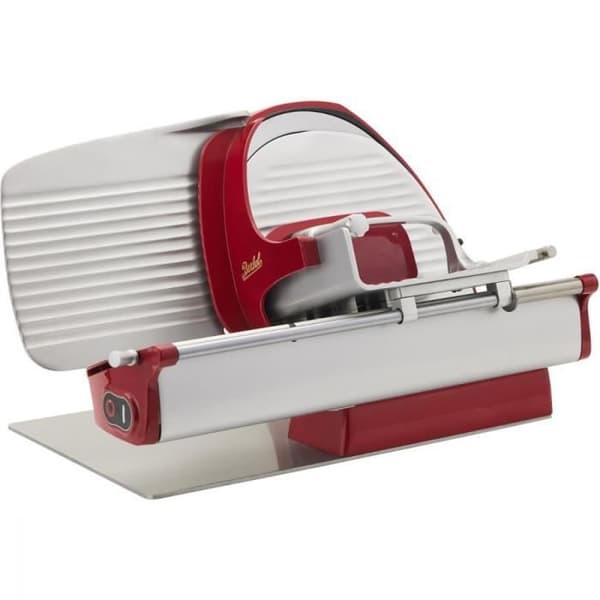 Slicer - Berkel - Home Line 250 PLUS - Röd - 0-18 mm - Blad 250 mm - 14,5 kg