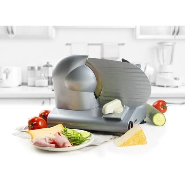 Elektrisk skivmaskin - DOMO - DO521S - 150 W - Ø19 cm - Grå
