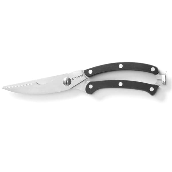 Ammattimaiset taotut teräksiset siipikarjalekset Kitchen Line 250 mm - Hendi 781401