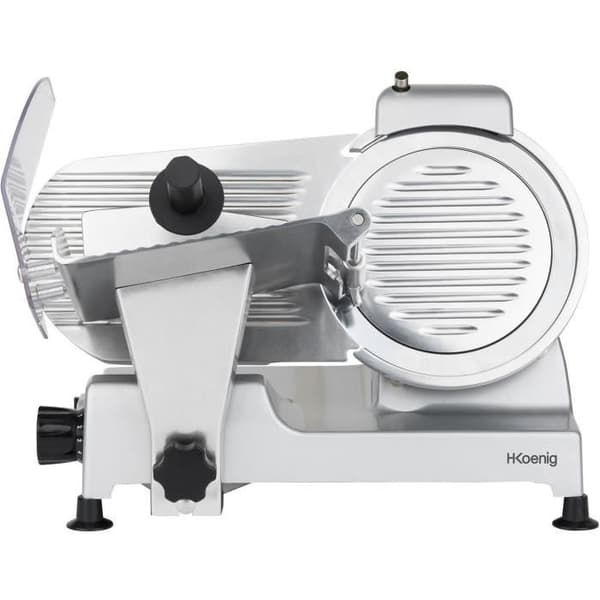 Köttskärare - H.Koenig - MSX220 - 240 W - Blad 220 mm - Justerbar tjocklek 0-12 mm