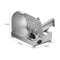 Miniatyrbild 5 av 6: Skivmaskin - BOMANN - MA 451 CB - blad Ø 19 cm - skärtjocklek 0-15 mm - grå