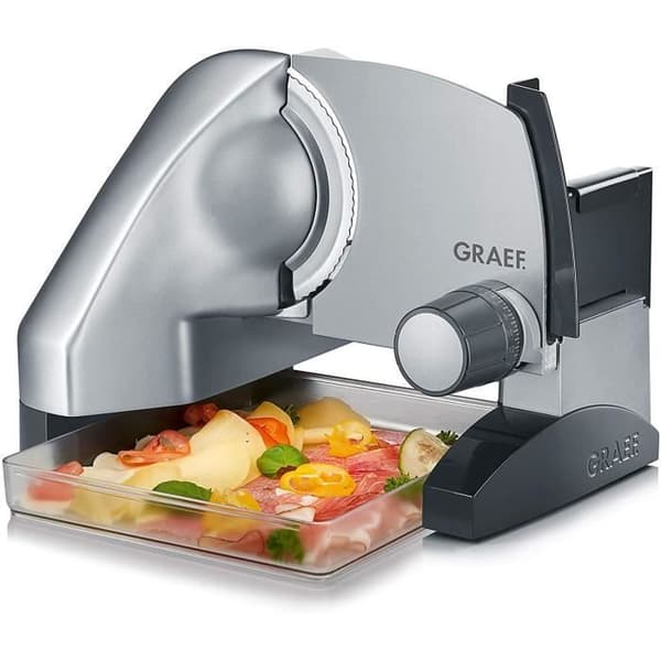 Slicer - Graef - SKS500 - Rostfritt stål - Blad 170 mm - Säkerhetsbrytare