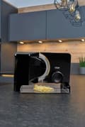 Miniatyrbild 2 av 4: Ritter slicer - 515.045 - Universal slicer E 16, elektrisk slicer med ECO motor, tillverkad i Tyskland, svart