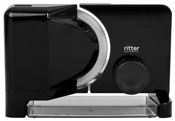 Ritter slicer - 515.045 - Universal slicer E 16, elektrisk slicer med ECO motor, tillverkad i Tyskland, svart