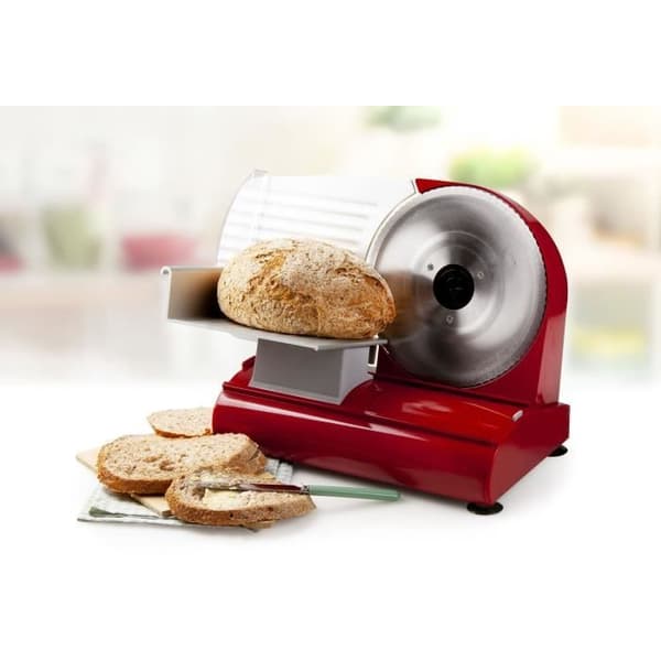 Eltrisk skivmaskin - DOMO - DO522S - 200 W - Ø22 cm - Röd