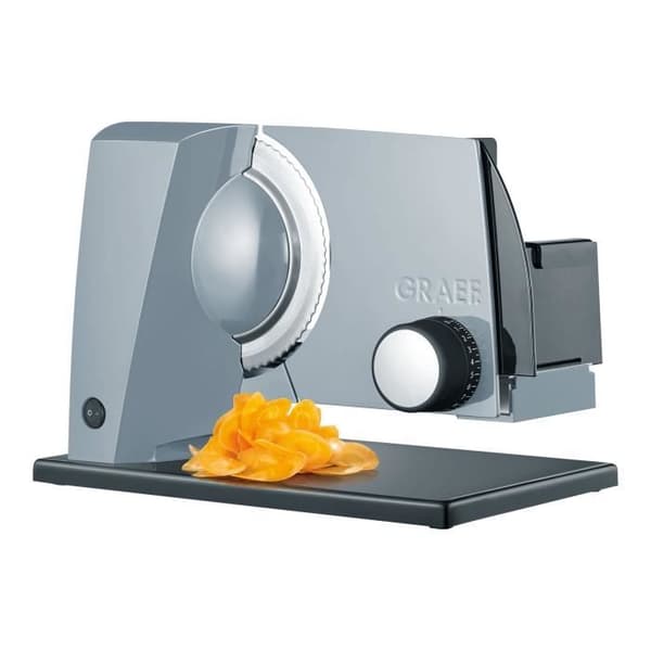 Slicer - GRAEF S 11000 - 17 cm blad - 170 Watt - Grå färg