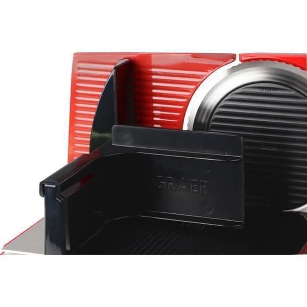 Graef S 11003 elektrisk skärmaskin - Röd - Blad 17 cm - Skivtjocklek 0-20 mm - 175 W