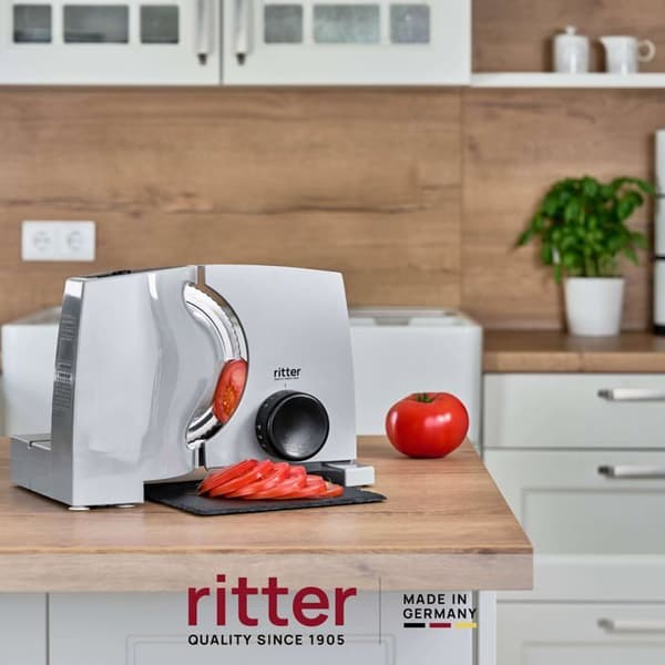 Ritter - 518.014 - nova 1 Duo Plus, universell elektrisk köksmaskin i metall med ECO-motor, tillverkad i Tyskland